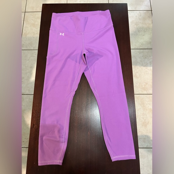 Under Armour Women's Purple Leggings - Picture 1 of 3